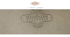 Desktop Screenshot of magicians-scrapbook.co.uk